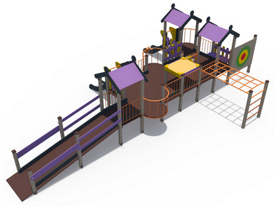 Детская игровая площадка Тридевятое царство Н-750