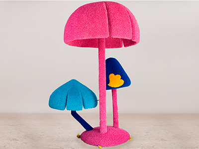 Топиари композиция грибы Опята, h=260см - газон Eco