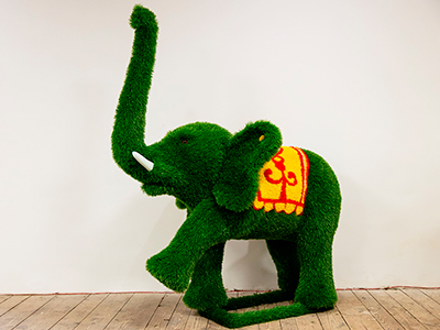 Топиари слон Борк - газон Eco