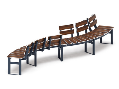 Скамья модульная Гибкость движений-6 (тёмный дуб)