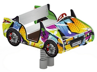 Качалка на пружине Автомобиль 6