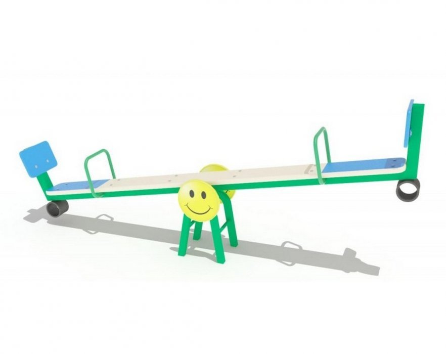 Качели-балансир Смайлик ИО 04071 - вид 3