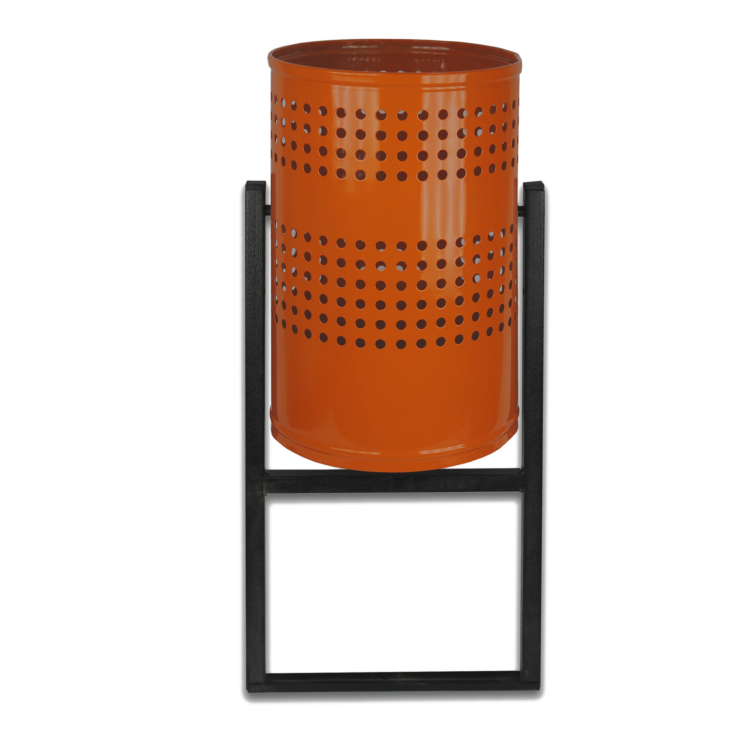 Урна уличная Уралочка с перфорацией вкапываемая - вид 3