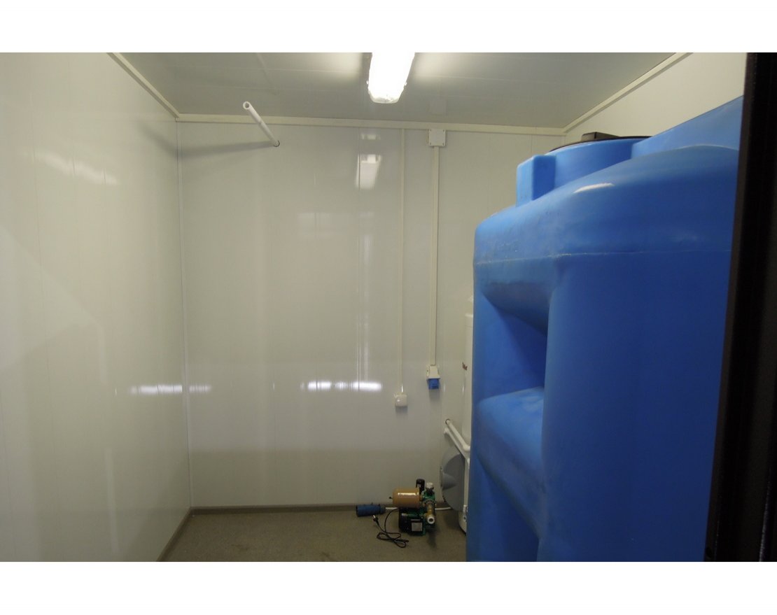 Автономная душевая М+Ж с раковинами 215 - вид 3