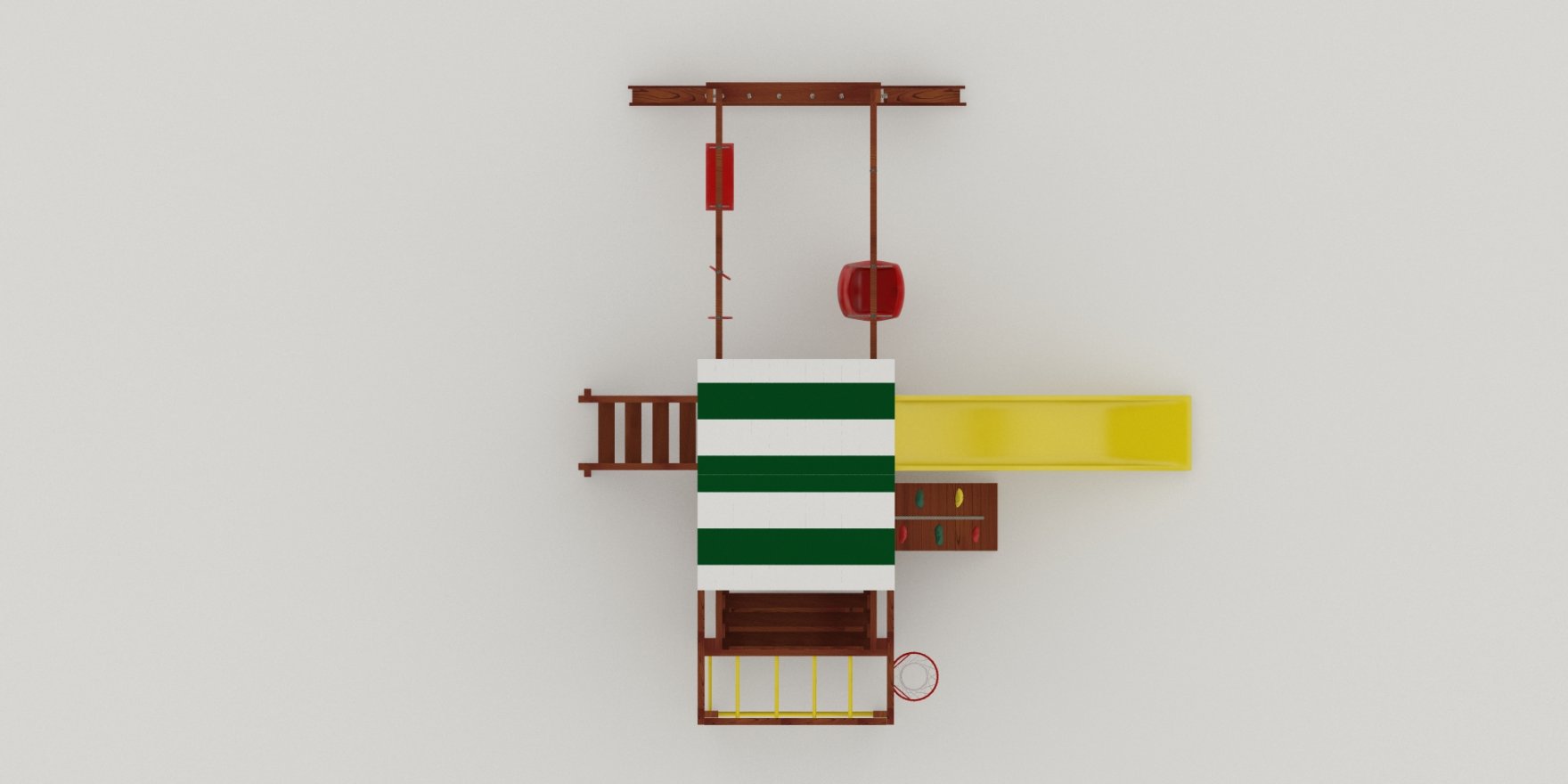 Детская игровая площадка Гарда 4 Бри - вид 4