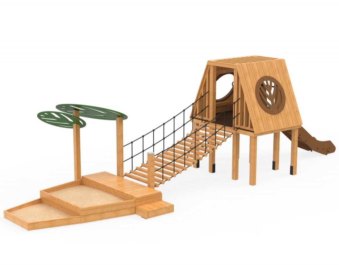 Детский игровой комплекс TORUDA Эко Кипарис 1 - вид 2