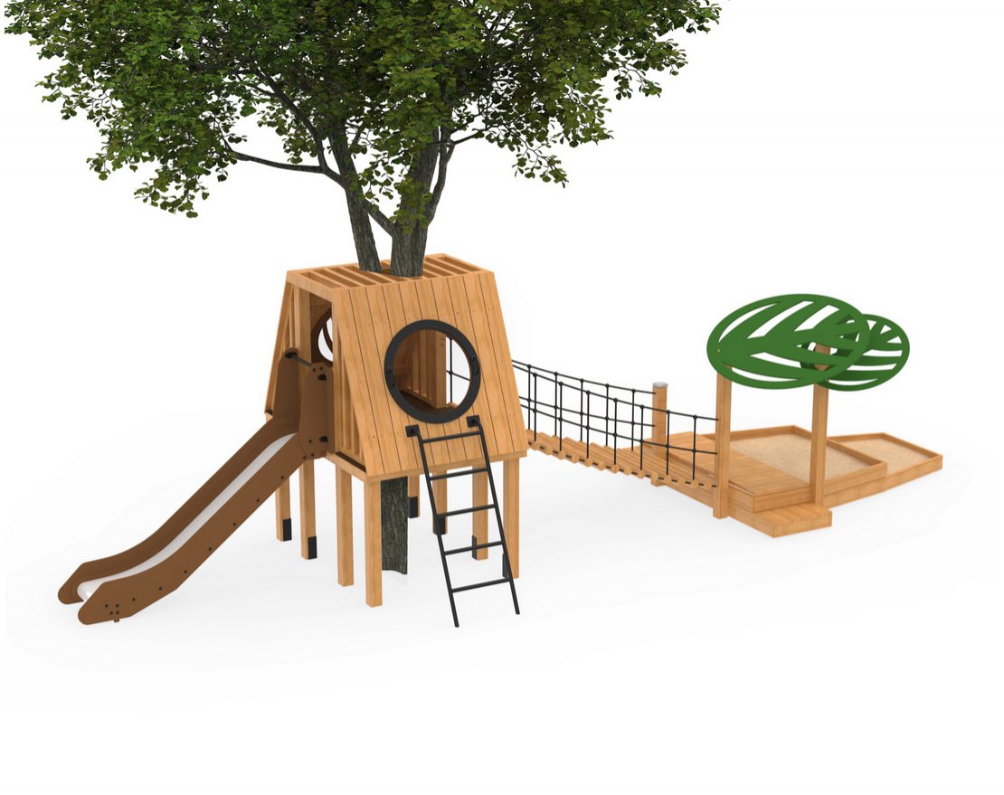 Детский игровой комплекс TORUDA Эко Кипарис 1 - вид 4