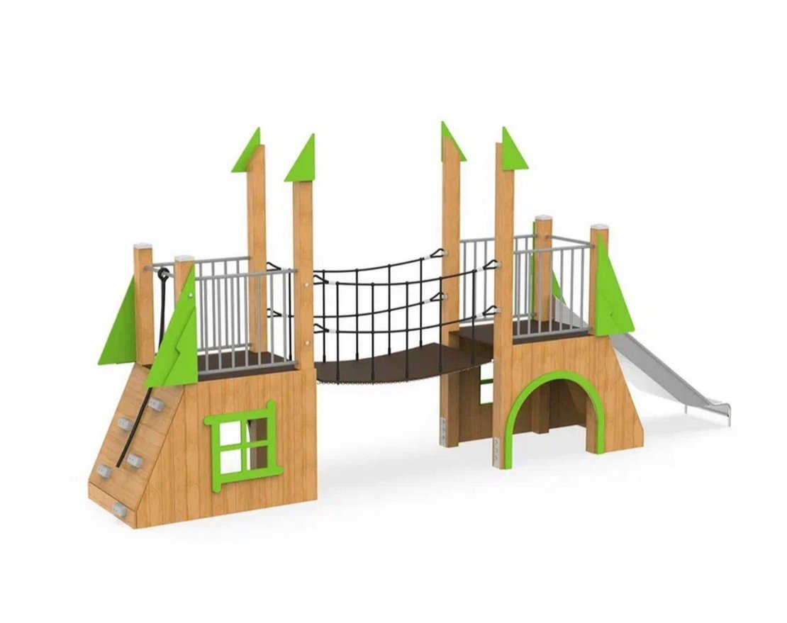 Детский игровой комплекс Тауэрский мост - вид 2