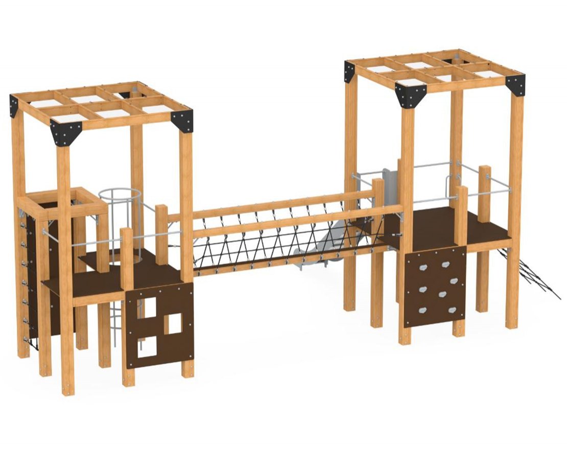 Детский игровой комплекс TORUDA Эко Лудо 3 - вид 2