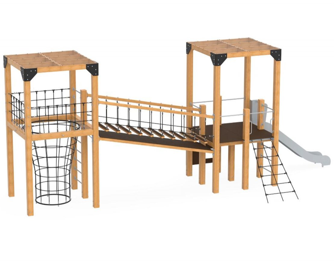 Детский игровой комплекс TORUDA Эко Лудо 4 - вид 2