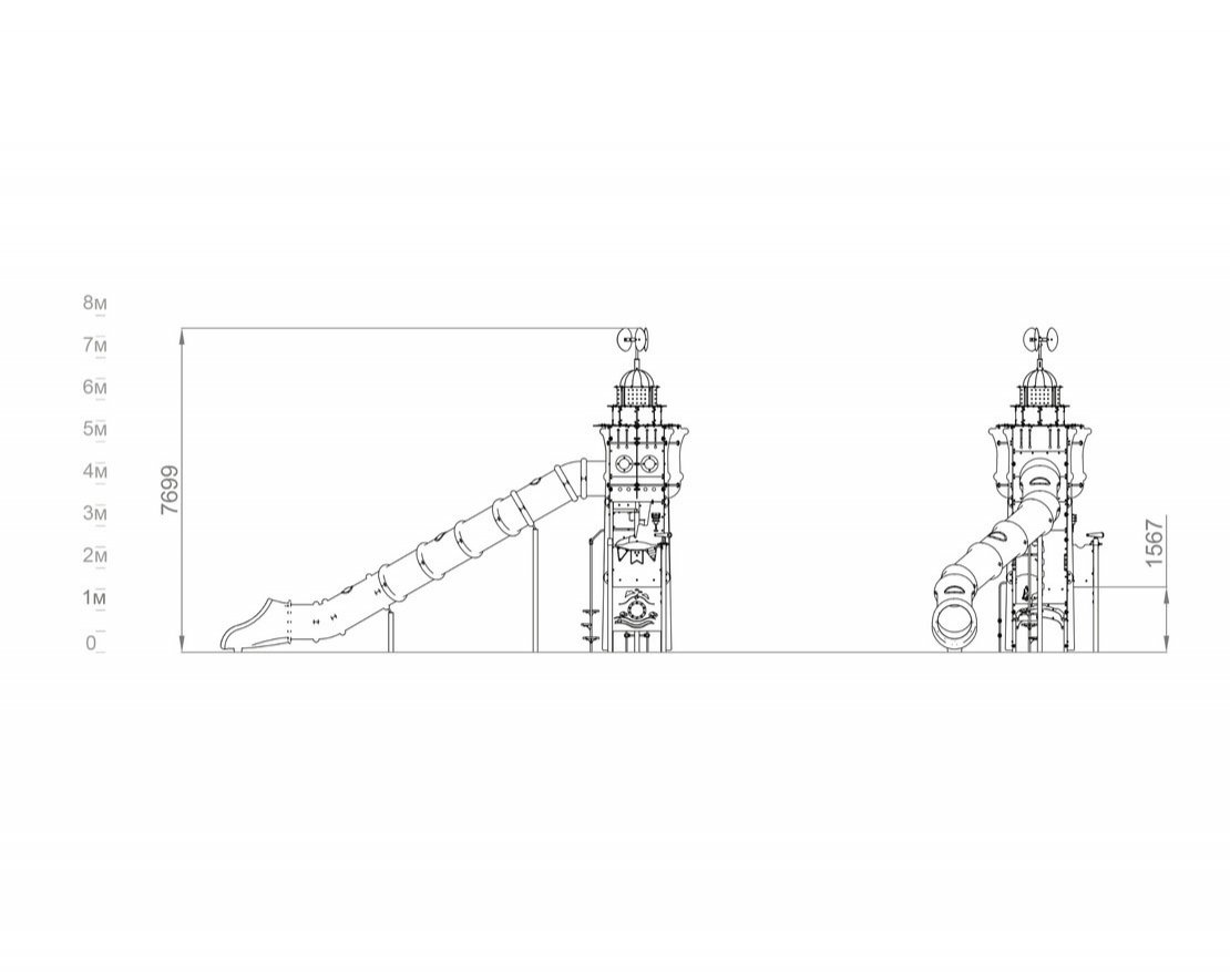 ДЕТСКОЕ ИГРОВОЕ ОБОРУДОВАНИЕ PLAY «BA-01.15» - вид 2