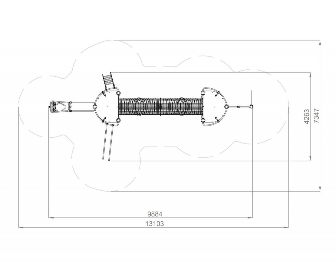 ДЕТСКОЕ ИГРОВОЕ ОБОРУДОВАНИЕ DYNAMIX «DY-00.22» - вид 4