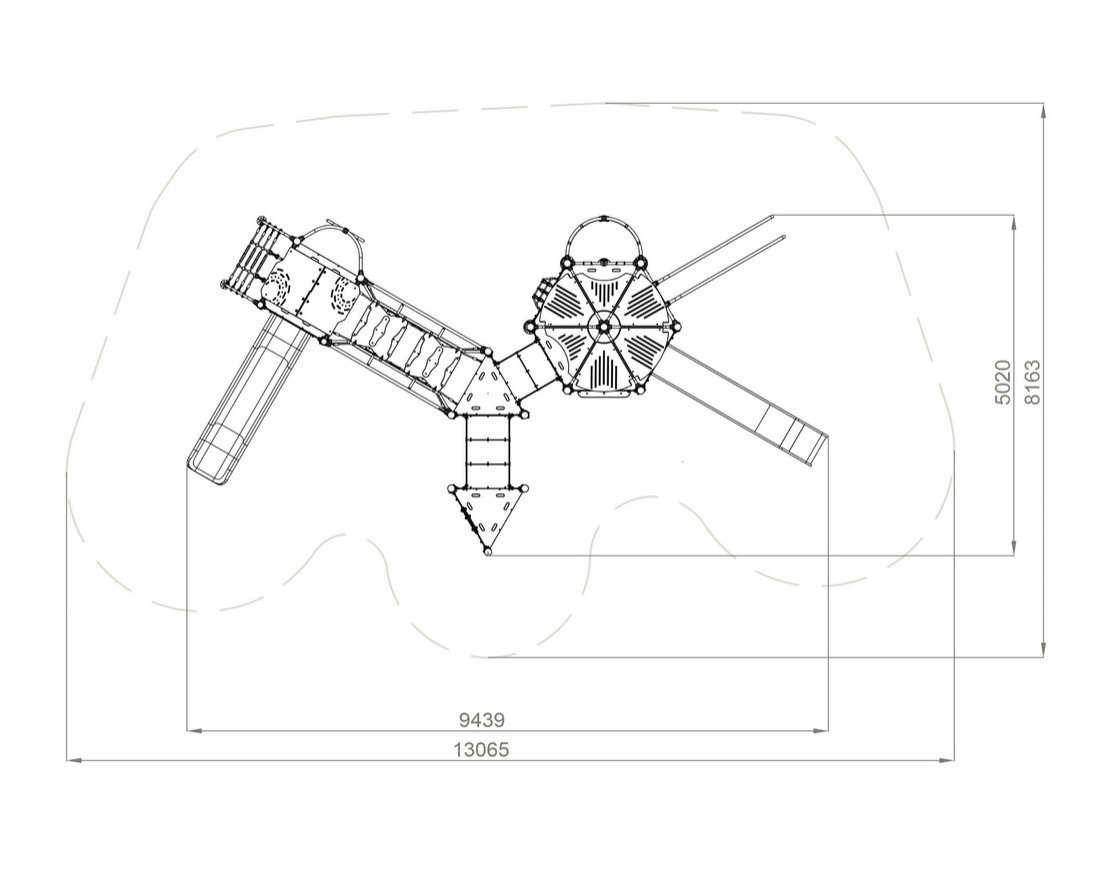 ДЕТСКОЕ ИГРОВОЕ ОБОРУДОВАНИЕ DYNAMIX «DY-03.02» - вид 4
