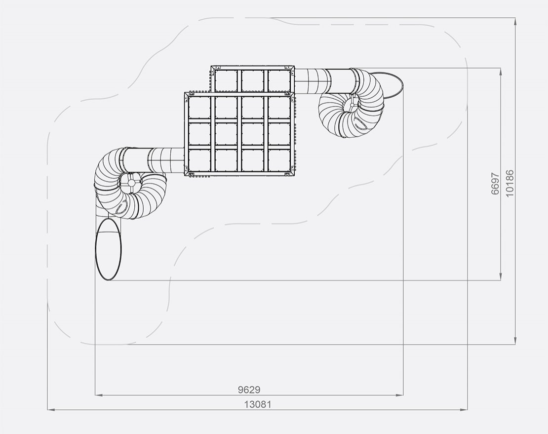 ДЕТСКОЕ ИГРОВОЕ ОБОРУДОВАНИЕ LAGO «LA-02.06» - вид 4
