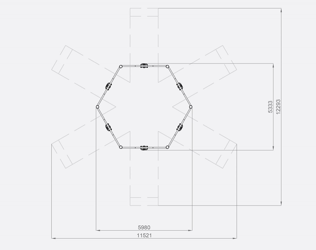 ДЕТСКОЕ ИГРОВОЕ ОБОРУДОВАНИЕ Legno «LE-04.16» - вид 4