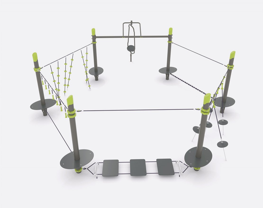 ДЕТСКОЕ ИГРОВОЕ ОБОРУДОВАНИЕ MODUL «MO-06.01» - вид 2