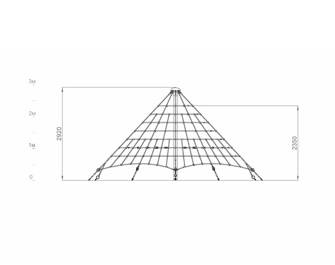 ДЕТСКОЕ ИГРОВОЕ ОБОРУДОВАНИЕ PYRAMID «PY-00.21» - вид 2