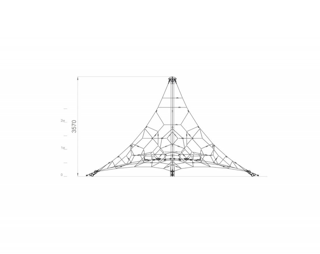 ДЕТСКОЕ ИГРОВОЕ ОБОРУДОВАНИЕ PYRAMID «PY-00.27» - вид 5