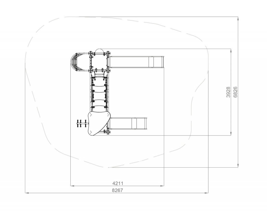 ДЕТСКОЕ ИГРОВОЕ ОБОРУДОВАНИЕ PLAY «ВА-01.08» - вид 3