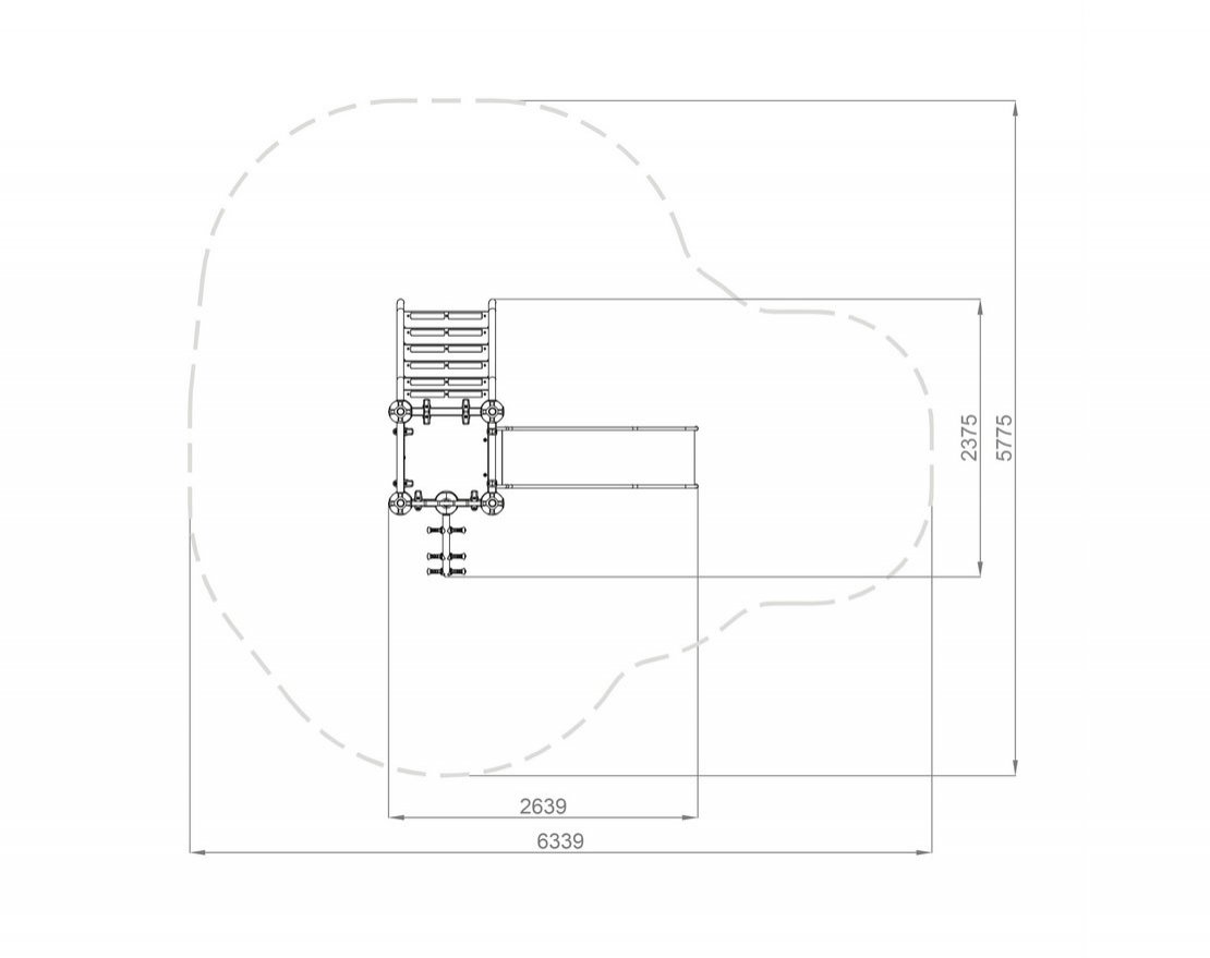 ДЕТСКОЕ ИГРОВОЕ ОБОРУДОВАНИЕ PLAY «ВА-04.03» - вид 3