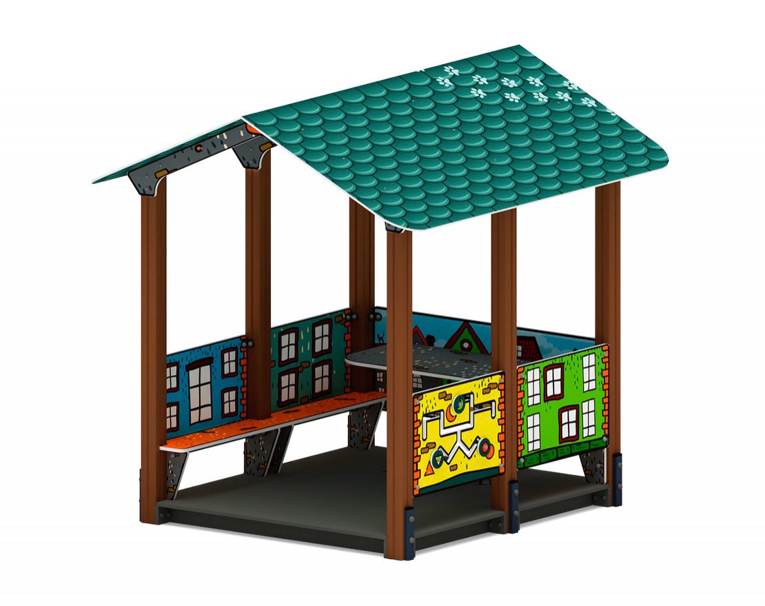 Домик большой Клуб приключений-10 - вид 5