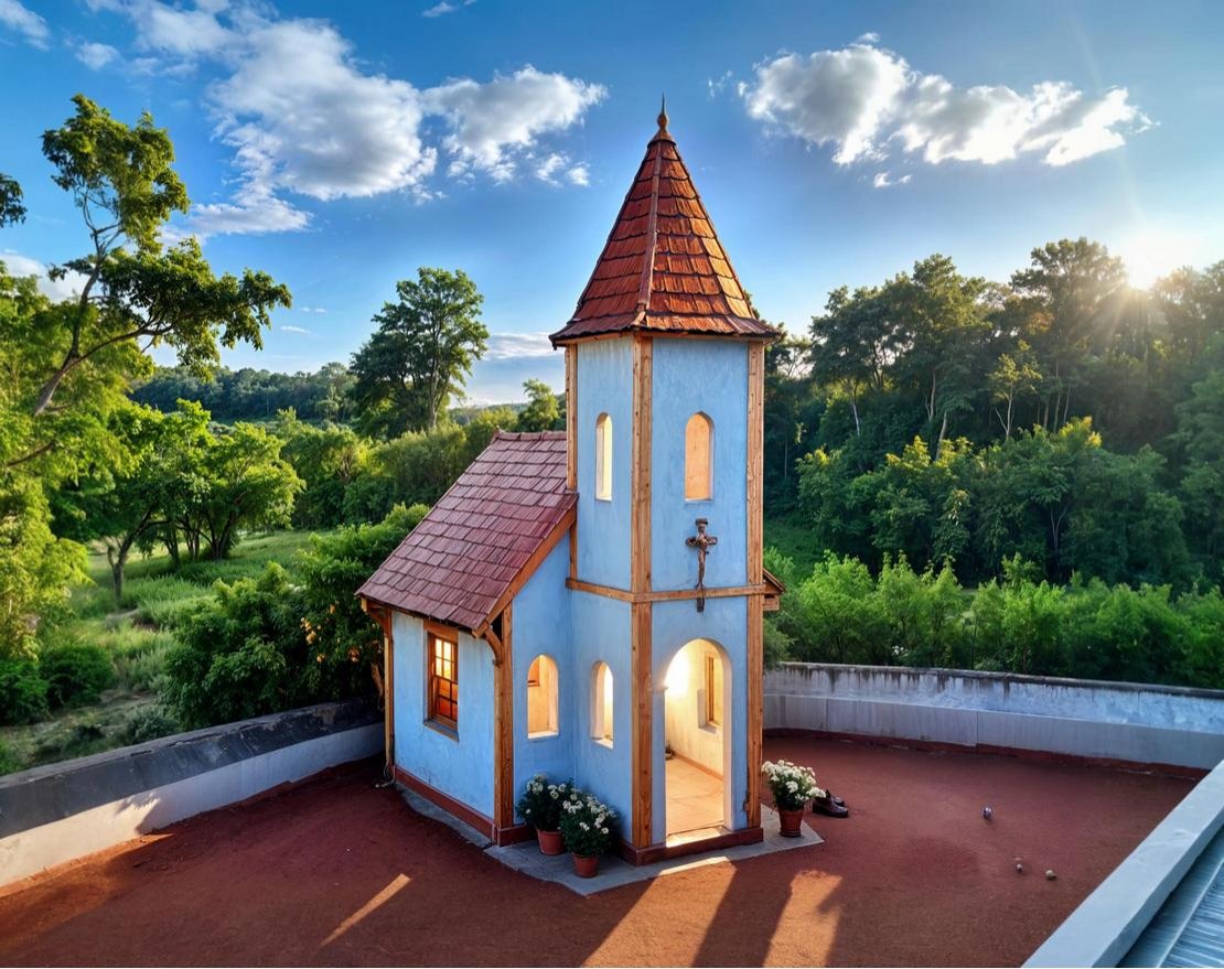 Игровой домик TORUDA WOOD Часовня - вид 4