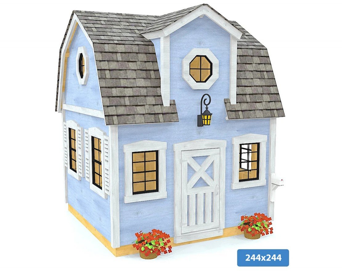 Игровой домик TORUDA WOOD Коттедж 5 - вид 2