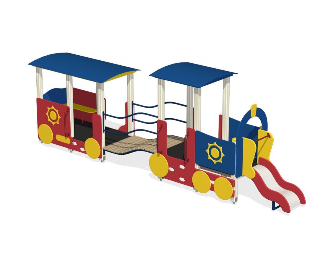 Игровой комплекс Веселый паровозик 2 - вид 4