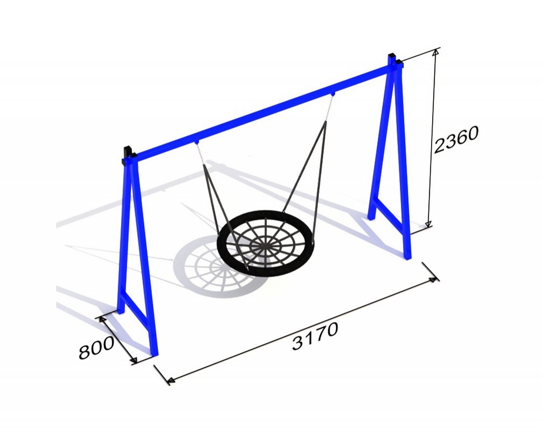 Качели Гнездо Летучий корабль 5 - вид 2