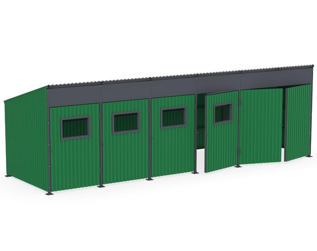 Навес для ТБО Ифит 5 - вид 2