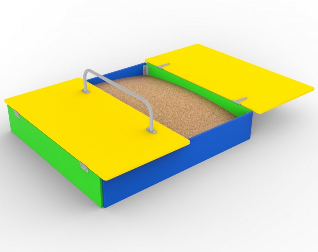 Песочница с крышкой Рем 4 - вид 2